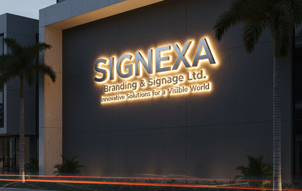 3D & Illuminated Signage in Uganda