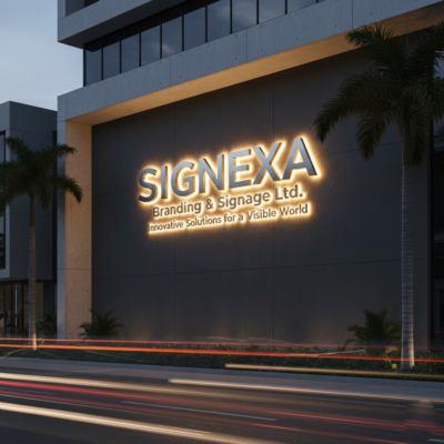 3D & Illuminated Signage in Uganda