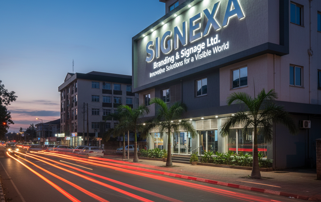 Shopping Mall Signage Uganda