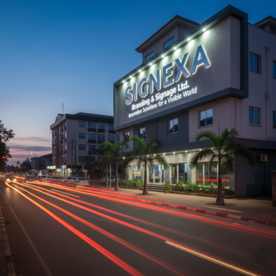 Shopping Mall Signage Uganda